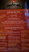 Vi's Pizza Tnt menu