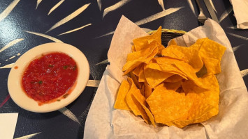 Blue Corn Tacos And Cerveza food