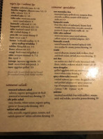 Samurai menu