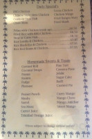 Sonny's Roti Ship menu