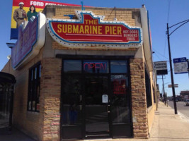 The Submarine Piers outside