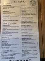 Backside Brewing Co. Outpost menu