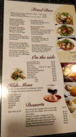 Thai Bistro Mill Creek menu