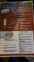 The Bird And Grill menu