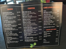 The Chef's Grille menu