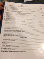 Phuket Thai menu