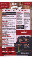 Flappers Grille menu