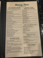 Blarney Stone Publik House menu