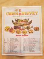 China Buffet food