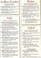 Brick House Diner menu