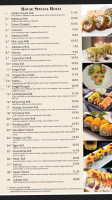 Osaka Sushi Steakhouse menu