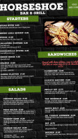 Horseshoe Grill menu