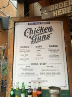 Chicken And Guns food