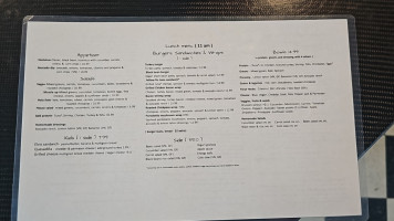 Freshfit Cafe menu