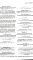 The Quarry Bisbee menu