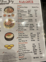 Iron Pig Korean Bbq food
