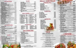 Misono Sushi And Asian Bistro menu