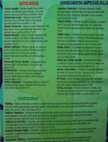 El Mariachi menu