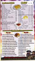 Casa Mexicana menu