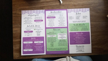 Clear Spring Country Diner menu