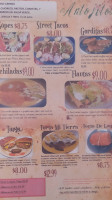 Mi Tierra Mexican Cuisine menu