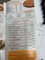 Famous Pizza Of Boiling Springs menu