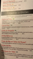 Hecho En Mexico menu