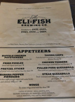 Eli Fish Brewing Company menu