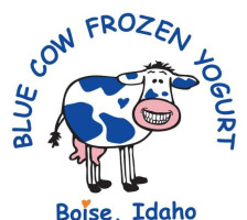 Blue Cow Frozen Yogurt food