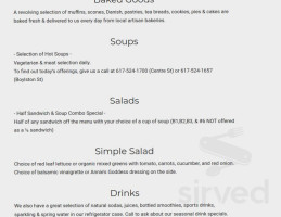 City Feed And Supply Centre St menu