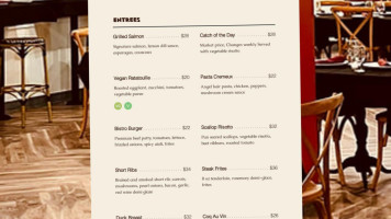 Mon Ami Cafe And Bakery menu