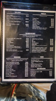 Blue Water Inn menu