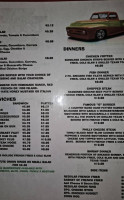 Corner Gas And Grill menu