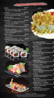 Sam Oh Jung Sushi menu