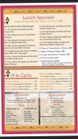 Los Patrones Mexican Grill menu