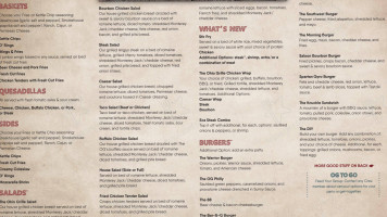 The Ohio Grille menu