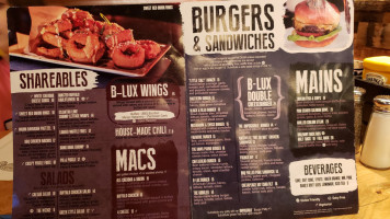 B-lux Grill menu