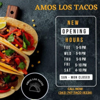 Amos Los Tacos food