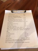 Three Canyon Beer And Wine Garden menu