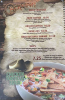 Los Primos Mexican menu