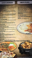 El Pueblito Mexican menu