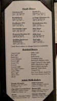 Riverstone Taverne menu