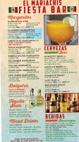 El Mariachis Mexican Restaurant Bar menu