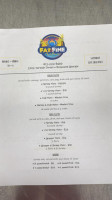 Fat Fine Crab Shack menu