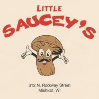 Little Saucey's Mishicot Pizzeria inside