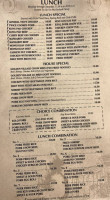 Golden Village menu