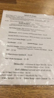 Redz Grill menu