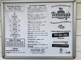 Tommy's All American Burgers inside