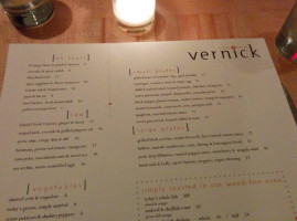 Vernick Food & Drink menu
