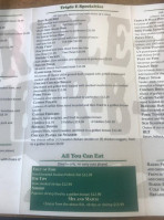 Triple E' B-q menu
